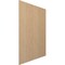 Ekena Millwork 94H x 3/8T Adjustable Wood Slat Wall Panel Kit w/ 2W Slats, Maple contains 22 Slats SWW66X94X0375MA - alternate 2